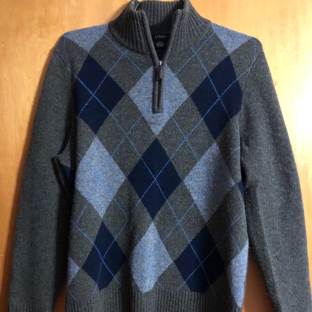 J Crew Quarter Zip Sweater